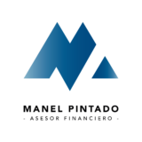 Logo MANEL PINTADO. Asesor financiero experto en estrategias de inversión, jubilación y financiación